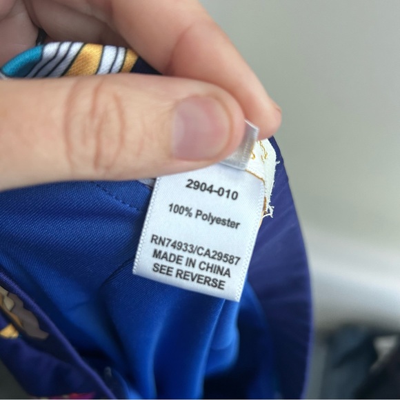 Monterey Club Blue Floral Skort, Large, Golf, Tennis, Athletic Skort, Athleisure - Picture 2 of 9